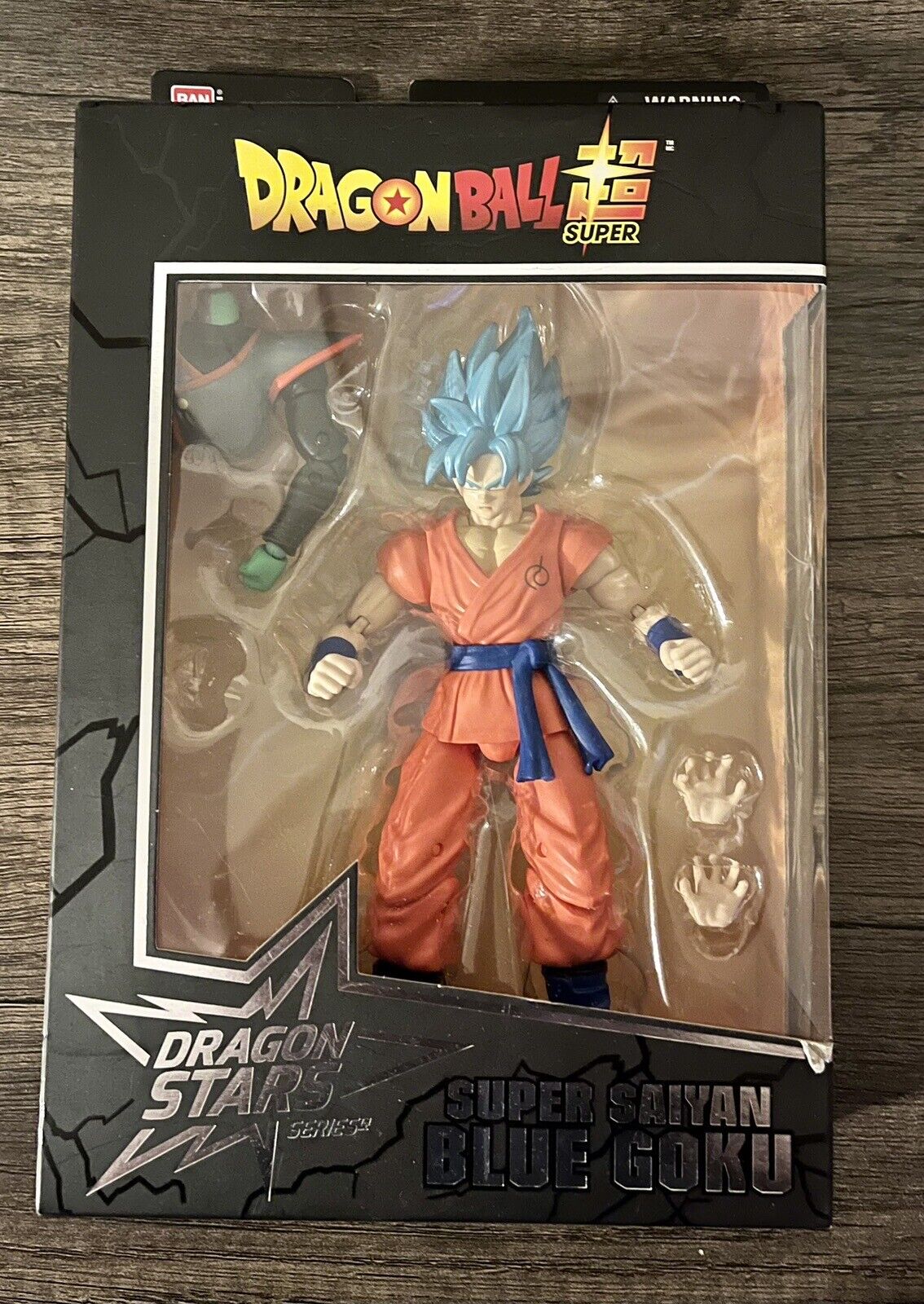 FIGURE DRAGON BALL - GOKU SUPER SAYAJIN BLUE - BANDAI - DS Games Atibaia