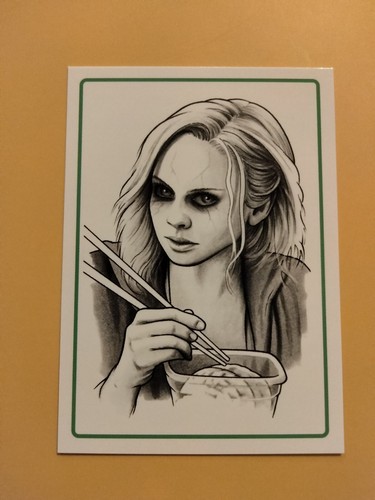 ZOMBIES ed. #1 horror "Face Card" art card B. Winton pack fresh Free Shipping - Picture 27 of 52