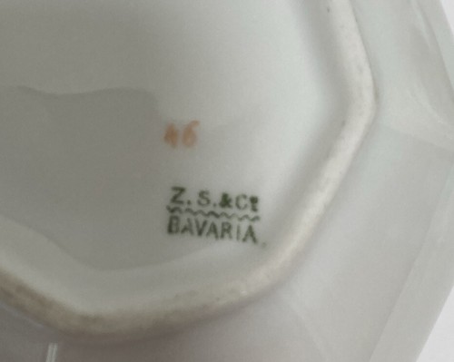 Z.S.&Co. Rose Teapot, Sugar Bowl, & Creamer - Picture 6 of 11