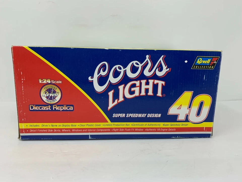 Revell Nascar #40 Robby Gordon Coors Light Chevy Monte Carlo 1:24 Diecast Foto 4 de 4