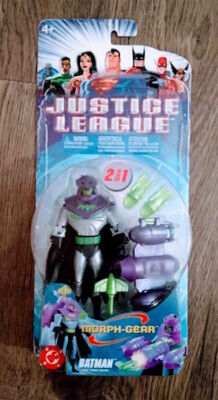 Mattel DC Comics Justice League MORPH-GEAR Action Figure 2003 NEW MIP