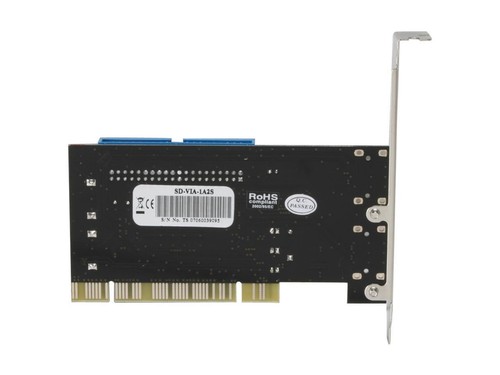 SYBA - 1 Port ATA133 IDE and 2 Port SATA II PCI Software RAID Card - SD-VIA-1A2S - Bild 3 von 7