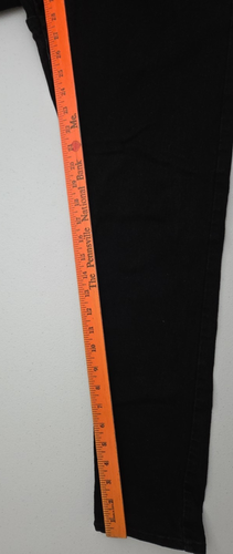 Levi Signature Mens Washed Black S27 Slim Taper Stretch Jeans, Size 32x30 - Picture 6 of 11