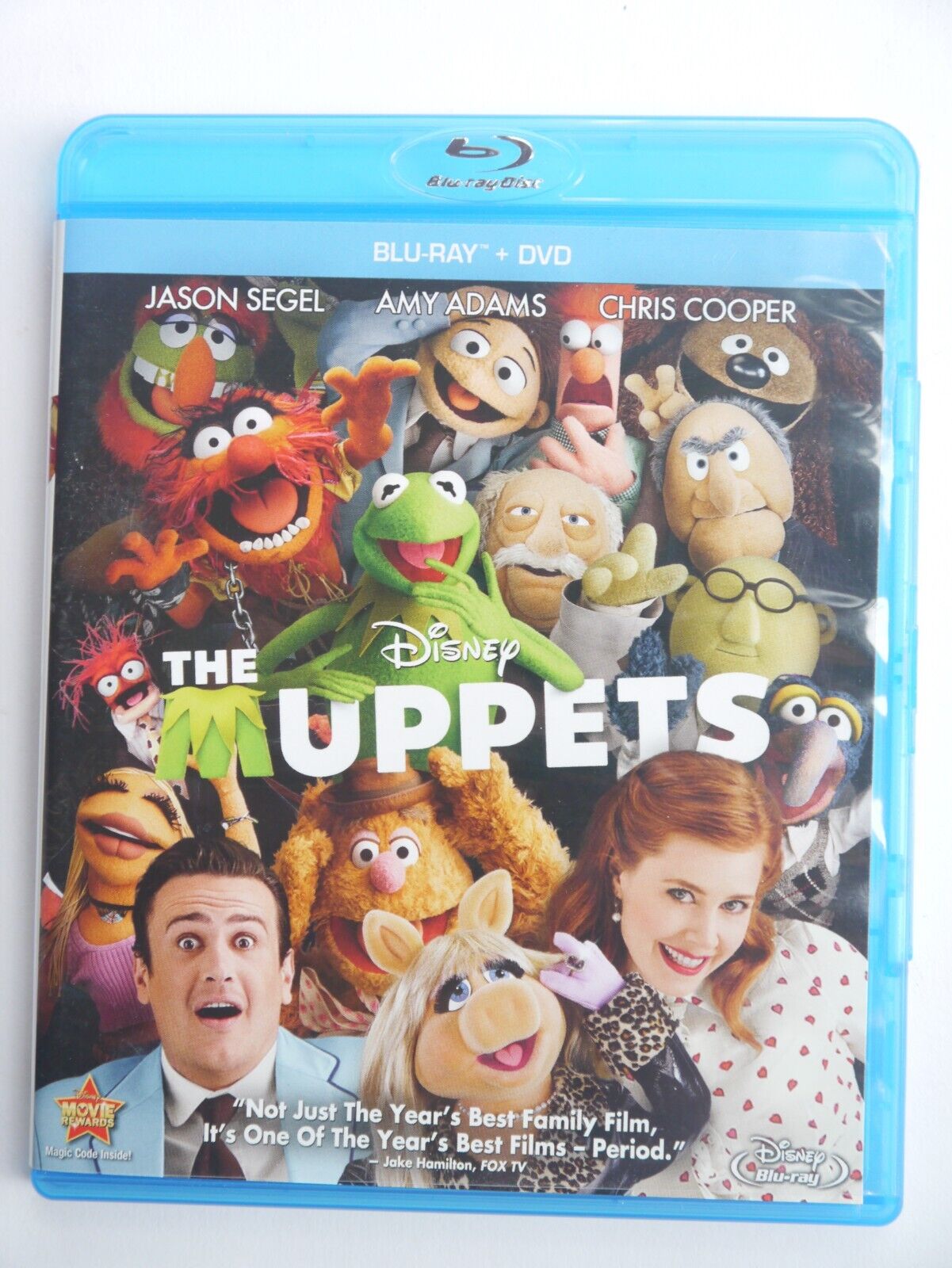 (D.4) The Muppets, Amy Adams. Blu-ray + DVD