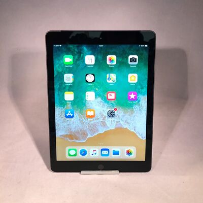 Apple iPad 6th Generation 32GB Space Gray Unlocked Excellent