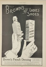 Brown's French Dressing  vintage advertising  1895