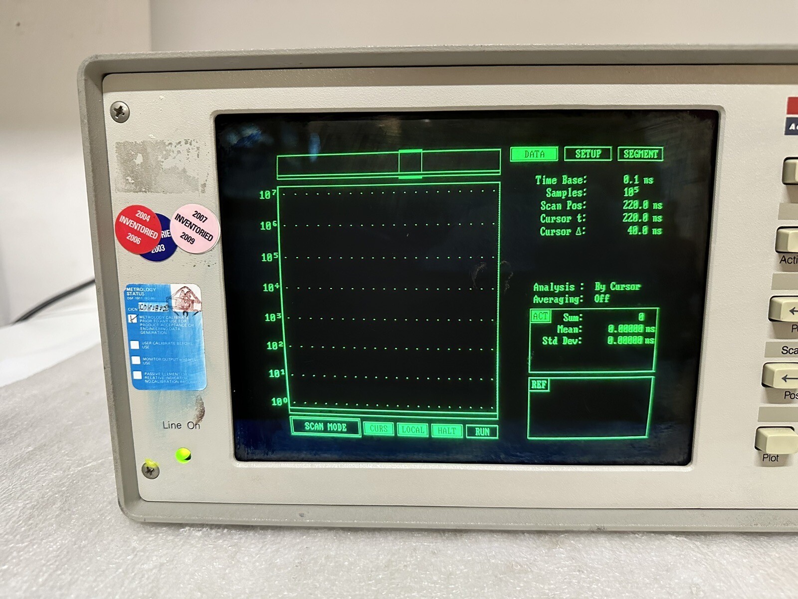 Odetics Kode 3100 ~ Time Interval Analyzer (TIA) for Disk & Magnetic Tape Drive