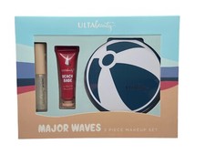 NEW Ulta Major Waves Makeup Set w/ Eyeshadow Palette, Liquid Blush  Lip Gloss