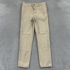 Polo Ralph Lauren Chino Pants Boys 18 Beige Straight Leg Preppy Pocket Cotton