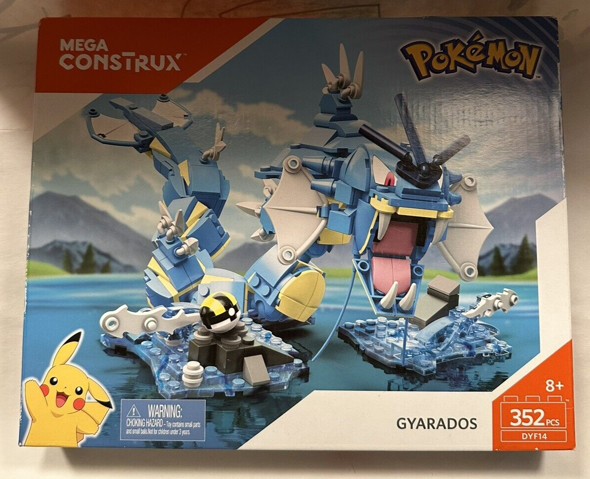 MEGA Construx – Gyarados Building Set – Pokemon – 352pcs – DYF14
