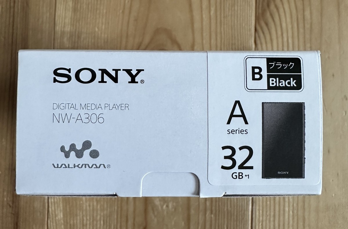 Sony NW-A306 BLACK 32GB Hi-Res A300 Series Walkman Japan
