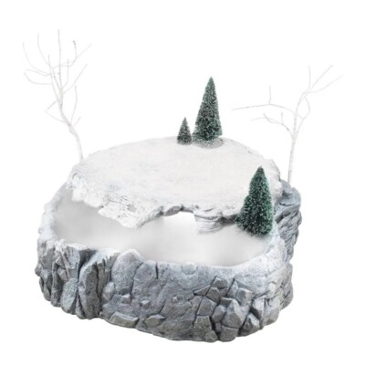 Retired DEPT 56 MISTY POINT PLATFORM  4025358 W/light And Fogger Works