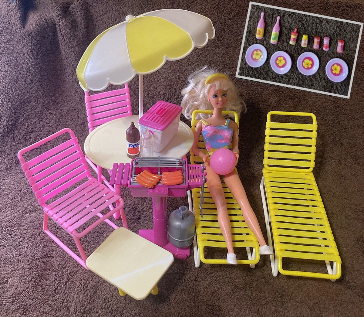 Barbie: piscine et toboggan | Acheter sur Ricardo