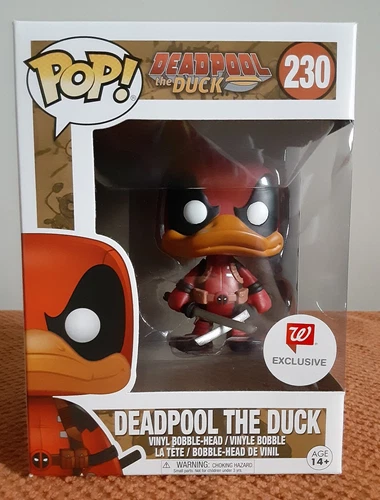 Funko Pop Deadpool the Duck #230 Marvel Walgreens Exclusive