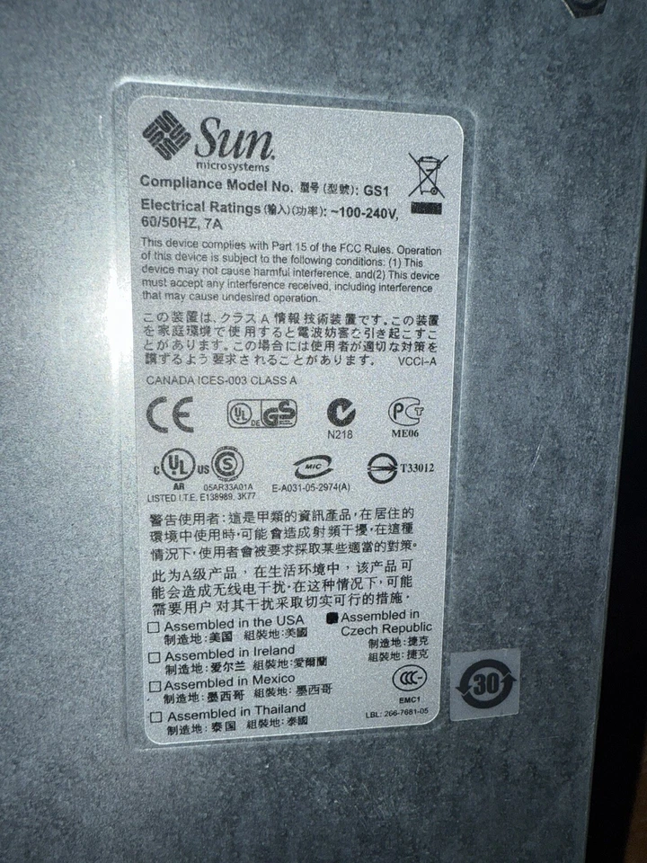 Sun Fire X4100 M2 2x AMD Opteron 2220 (2,8 GHz) 16GB RAM 2xHDD 10K.3 - Bild 2 von 4