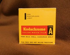 KODACHROME COLOR MOVIE FILM TYPE A  EXPIRATION DATE: 1963