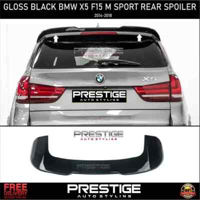FÜR BMW X5 M F15 M50 PERFORMANCE DACHSPOILER KOFFERRAUM KOFFERRAUM LIPPE GLANZ SCHWARZ 2013+