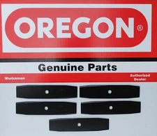 5 PK Oregon 40-402 Edger Blade 9" X 2"   TAPERED EDGER BLADES