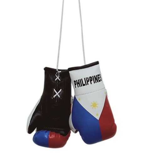 Philippines Boxing Glove / Philippines Flag / Mini Philippines Boxing