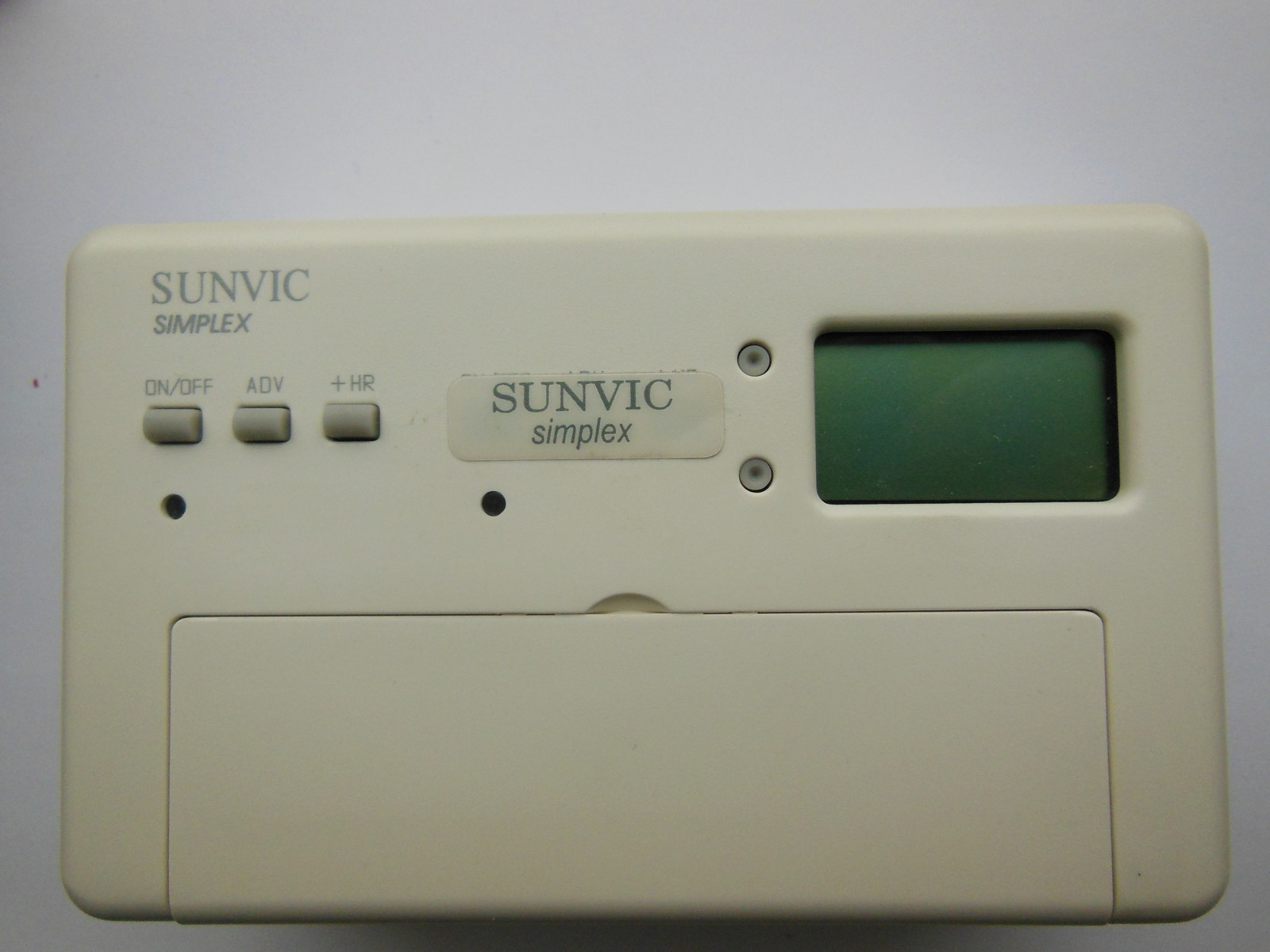 SUNVIC SIMPLEX SENTINAL 100 SINGLE CHANNEL PROGRAMMER