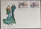 (ESP-202) SPAIN 1981 FDC European Folklore EUROPA CEPT with stamps SG 2642, 2643
