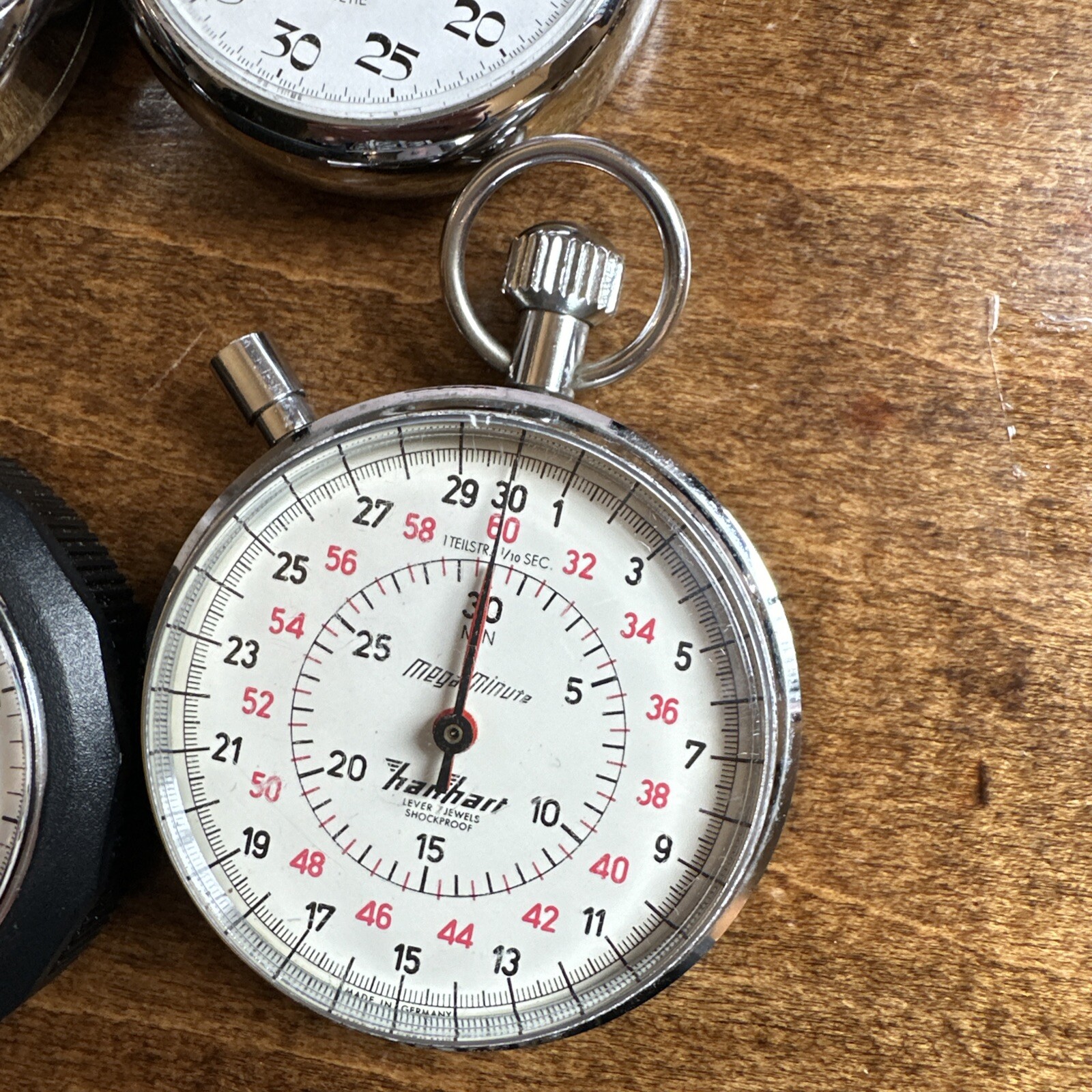 STOPWATCH lot North Star, Hanhart Mega Minute & 7 Jewels , Lafayette