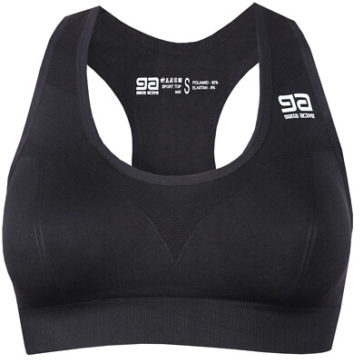 Gattaactive Damen Sport BH guter Halt gepolsterter Push up Top 