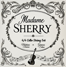 Madame Sherry Cello String Individual String ...