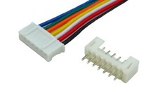 JST PH 2.0mm 7-Pin 30cm Connector Wire Straight Header for LIPO PCB Board 10 Set