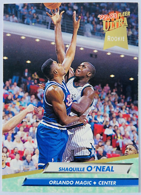 Shaquille O'Neal - Orlando Magic 1992 Fleer Ultra Rookie #328