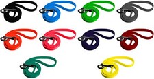 Dogline Biothane Waterproof Dog Leash Strong Coated Nylon Webbing Multi Size