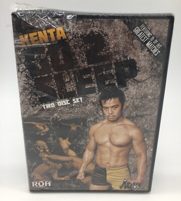 ROH Kenta: Go 2 Sleep (DVD, 2012, 2-Disc Set) Ring of Honor Low Ki New Seal Rip