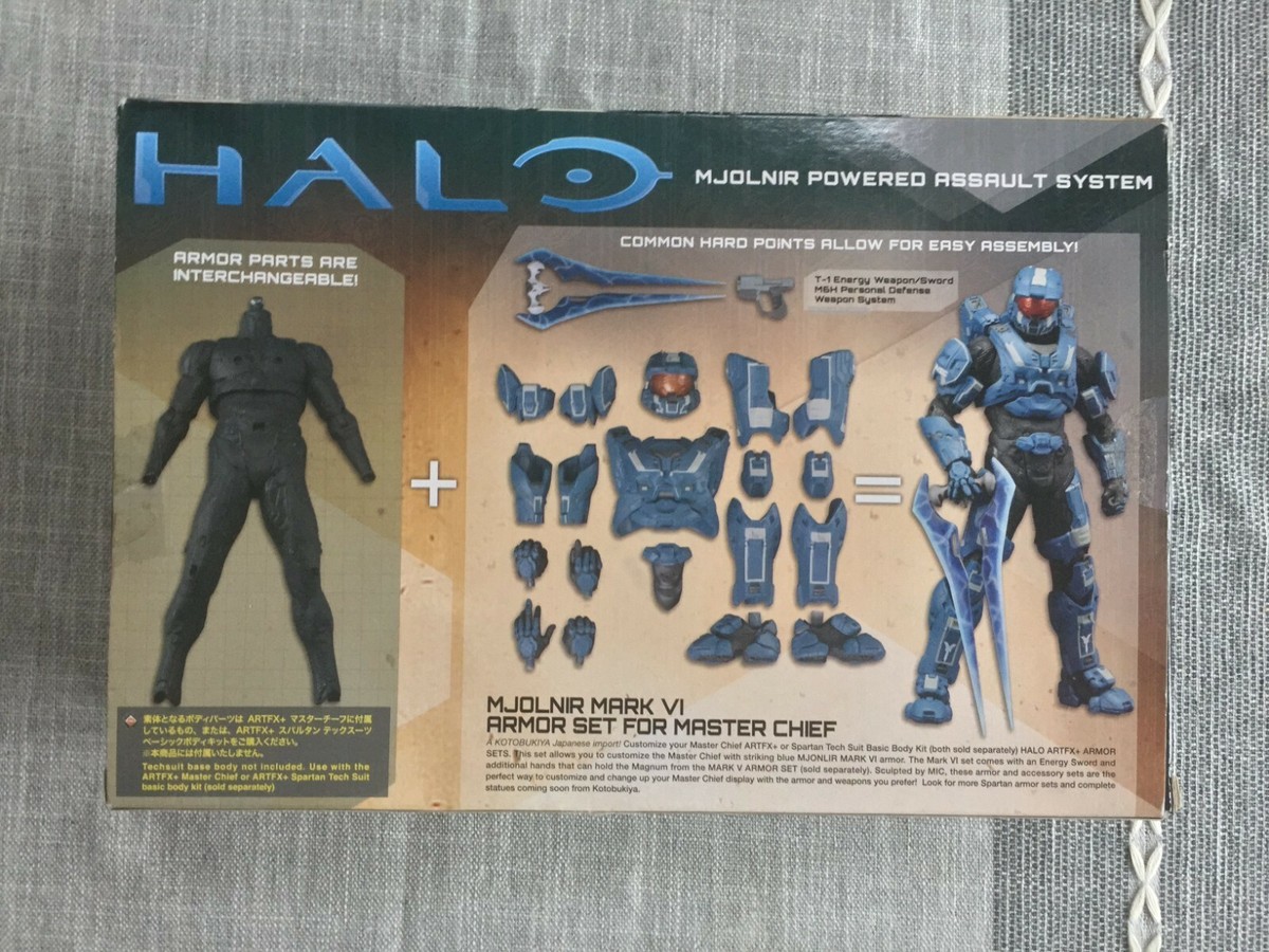 特撮 Kotobukiya - Figurine Halo - Kit Armure Mark VI ArtFx - 0812771021456 Kotobukiya Halo Mark VI Armor ArtFX Figurine Kit