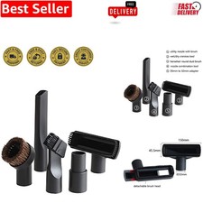 5-Piece Vacuum Attachments Set: 32mm  35mm Hose Adapter for Effortless Cleaning