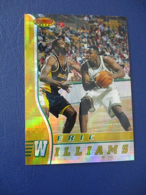 1996-97 Bowman's Best Atomic Refractor Eric Williams #52