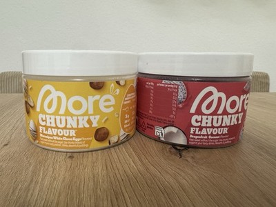 More Chunky Flavours Dragonfruit Coconut & Morezipan White Choc. Eggs