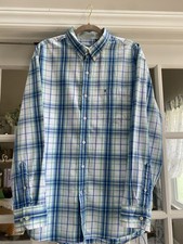 Sale!! IZOD Plaid Men’s Long sleeve - Dress, Spring, Summer XL Button up - Logo