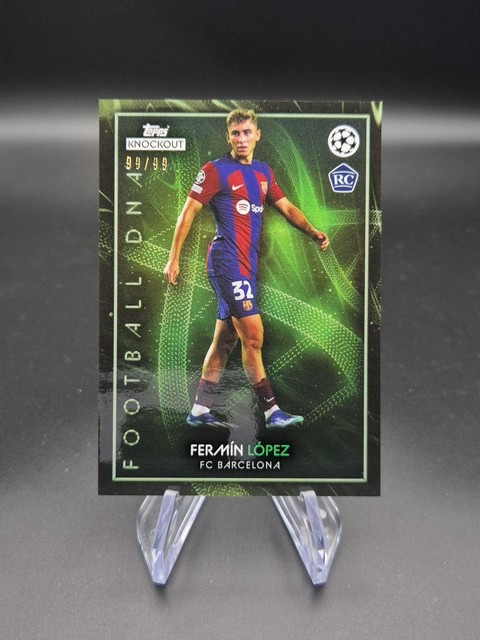 Topps Knockout UCL 2023-24 - Fermin Lopez FC Barcelona - Rookie Parallel /99