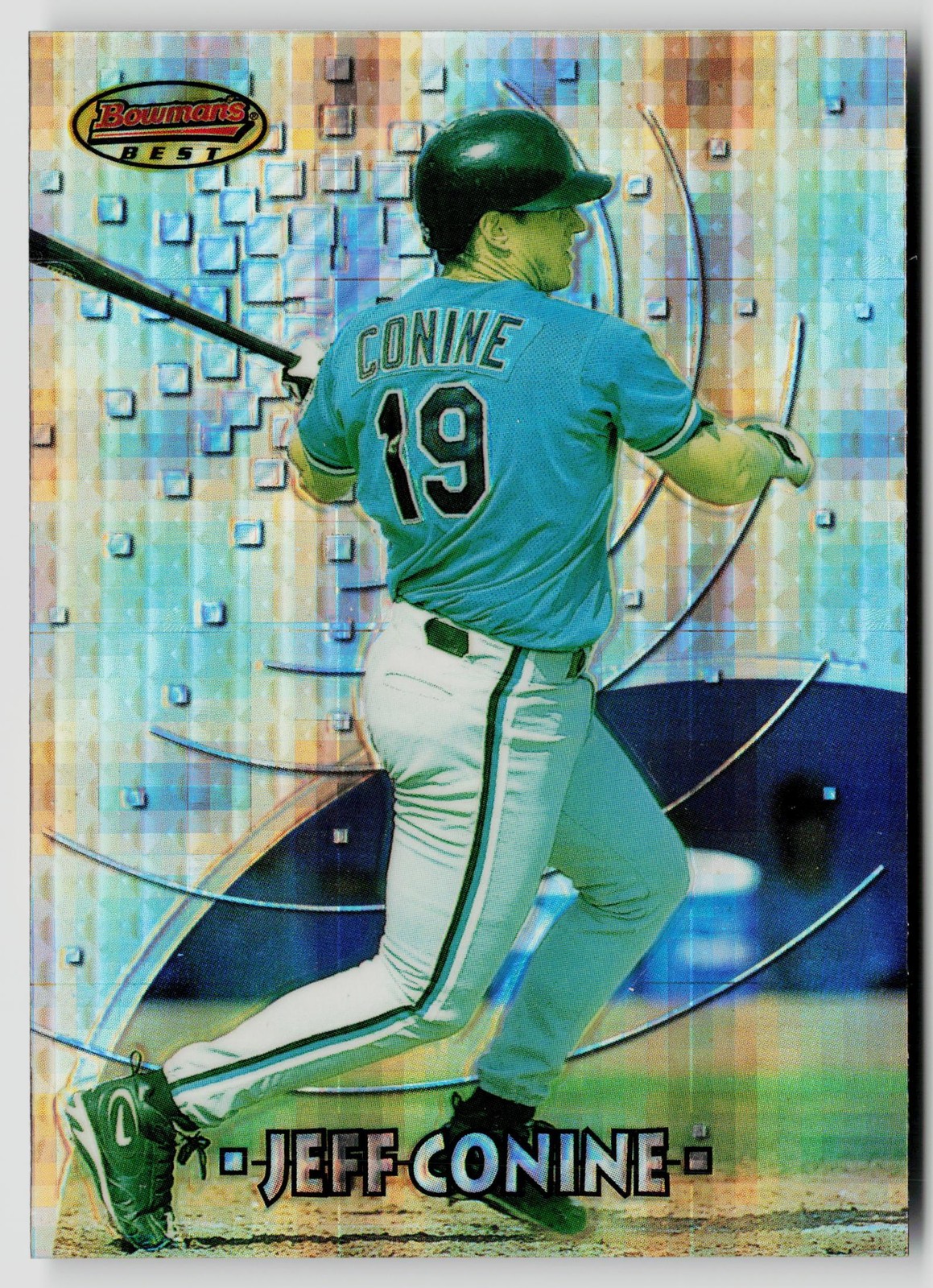 1997 Bowman's Best #18 Jeff Conine Refractors