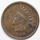 1893 Indian Head Penny Cent Extremely Fine (XF)
