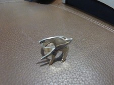 Silver swallow 925 Ring, sz S