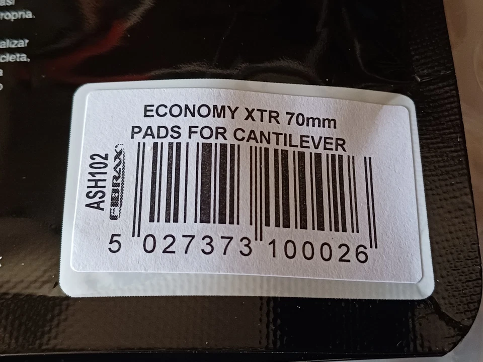 Fibrax cantilever brake pads,  1 pair. - Image 3 of 4