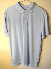 New with tags Old Navy ACTIVE CORE Light Blue Polo- 100 Polyester Ships FREE