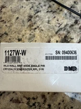 DMP 1127W-W Wireless Wall Mount Wide Angle PIR Motion Detector