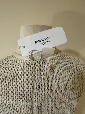 Akris Punto Open Weave Fringe Maxi Dress
