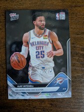 2026 Topps Now NBA Rising Stars Ajay Mitchell Logo SP