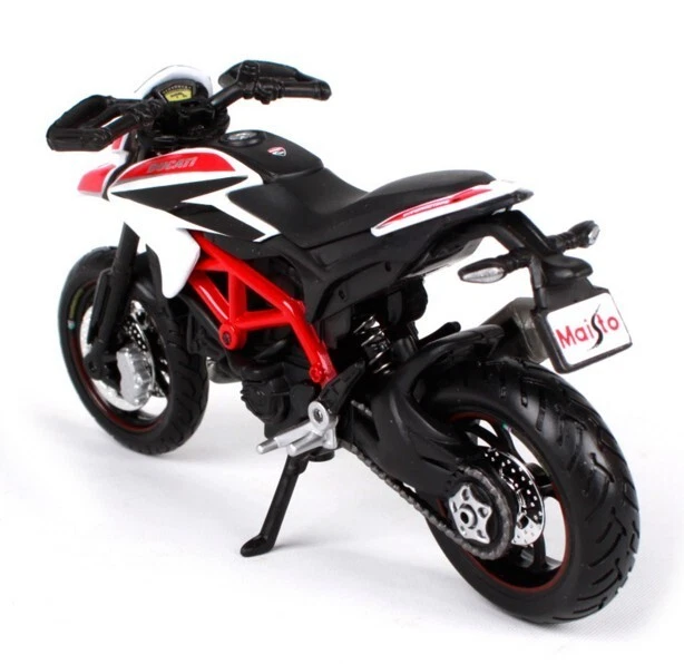 Modelo de moto Maisto Ducati Hypermotard SP 1:18 nuevo en caja Foto 3 de 4