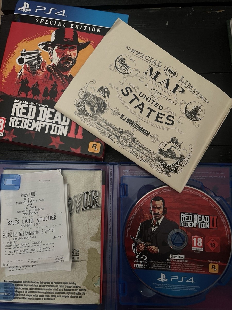 RED DEAD REDEMPTION 2 SPECIAL EDITION SONY PS4 PS5 PLAYSTATION 4 RED DEAD REDEMPTION 2 SPECIAL EDITION SONY PS4 PS5 PLAYSTATION 4