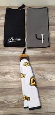 GOLF TOWEL LOT OF 3 PUMA FOUR TEE & CSI TOWEL TAG READ BELOW FOR LARGE SIZES