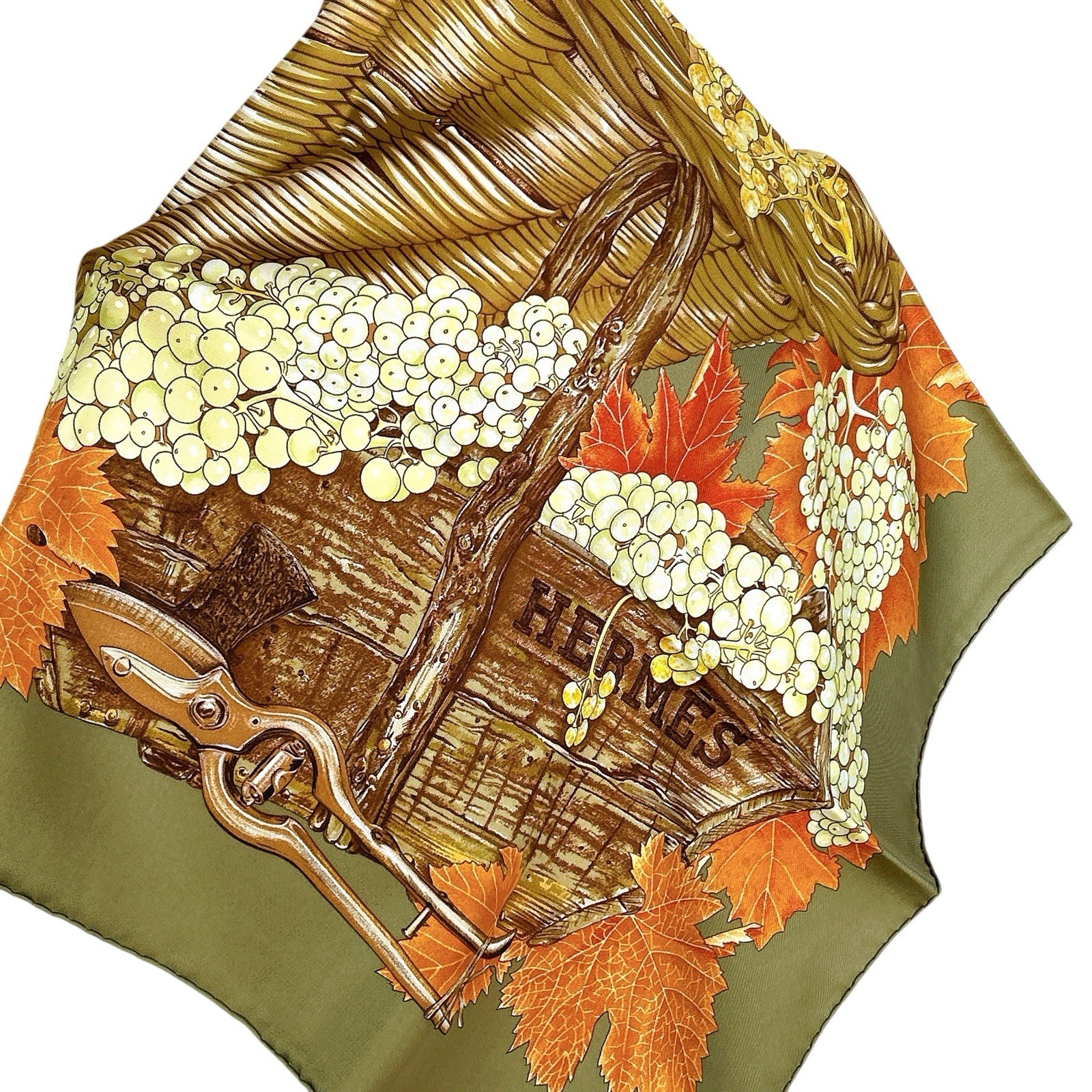 RARE HERMES Silk Scarf 